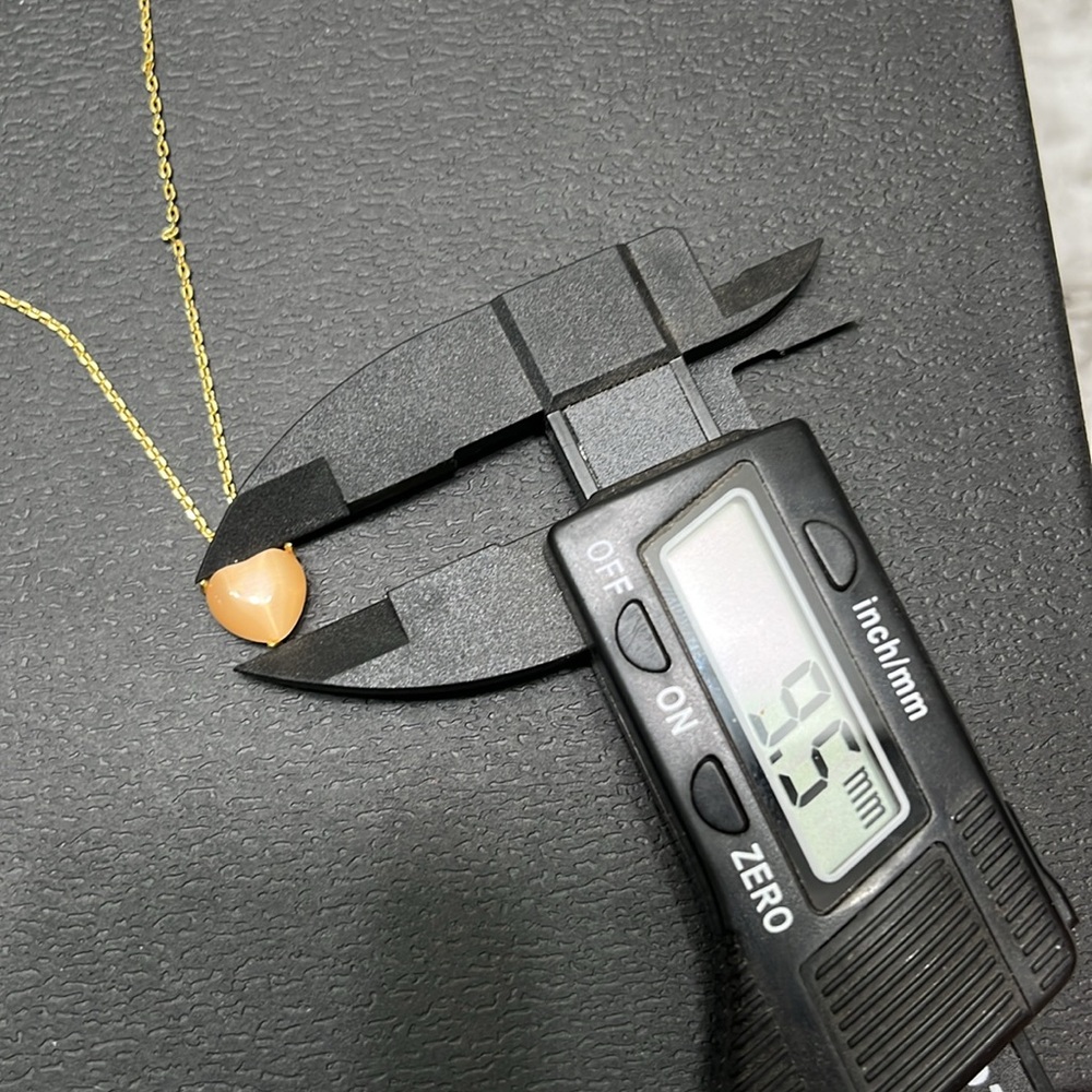 KATE SPADE GOLD PLATED PEACH NECKLACE NWT - Picture 6 of 8